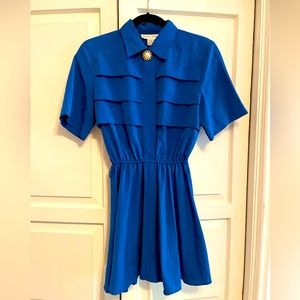 Womens vintage blue dress size 3 great condition
